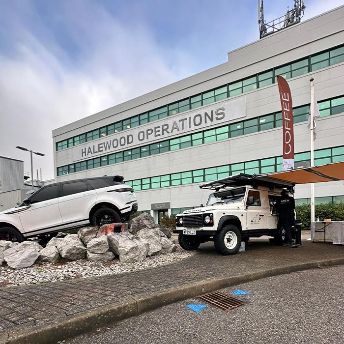 Product Launch Coffee Van