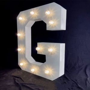 Letter G Giant LED Letter Light