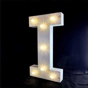 Letter I Giant LED Letter Light