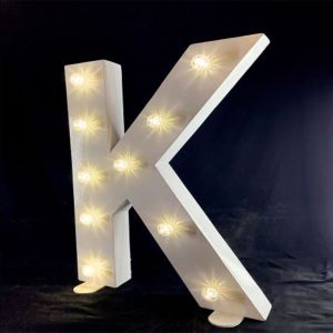 Letter K Giant LED Letter Light