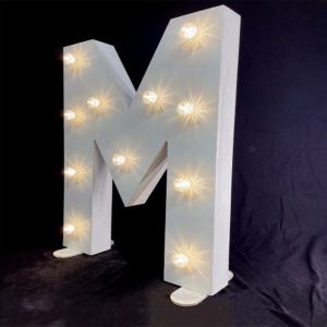 Letter M Giant LED Letter Light