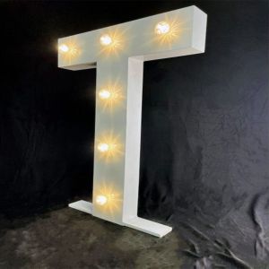 Letter T Giant LED Letter Light